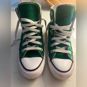 Converse All Star Green hi top